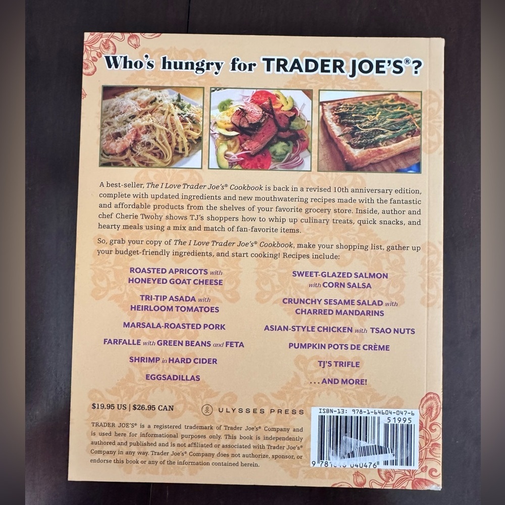 I Love Trader Joe's Cookbook - 10th Anniversary Edition. Paperback. - Picture 2 of 5